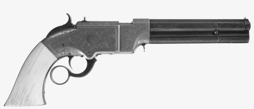 Ivorygripkrakatoa - Firearm, transparent png download