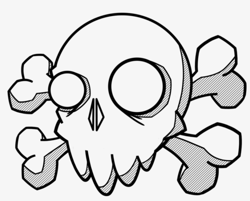 Vector Library Library Skull Clean By Cameron - Doodle Art Png, transparent png download