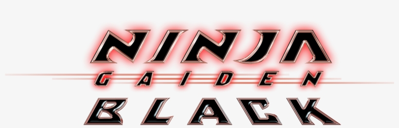 Ninja Gaiden Black Logo, transparent png download