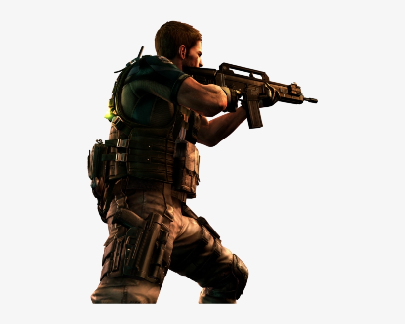 Tumblr O8rvk7uagd1vxr0b7o1 540 - Resident Evil Chris Redfield Png, transparent png download