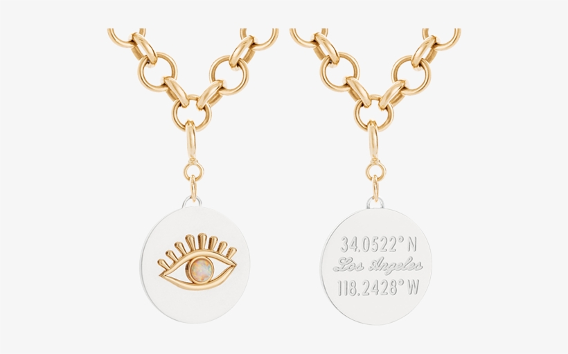 Opal Evil Eye Pendant - Jewellery, transparent png download