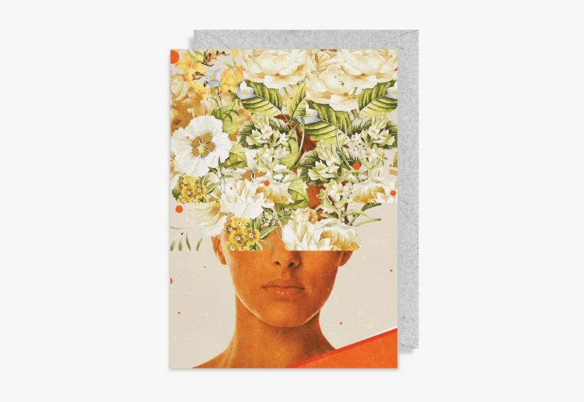 9001 Frank Moth Greeting Card - Chesapeake Qt19384 112389 Cabbage Rose, transparent png download
