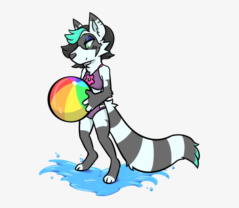 Beachball - Cartoon, transparent png download