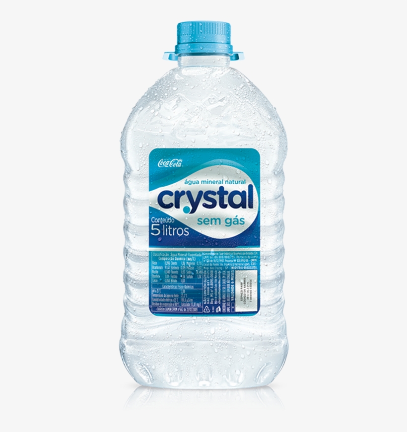 Água Crystal 5 Litros - Agua Crystal, transparent png download
