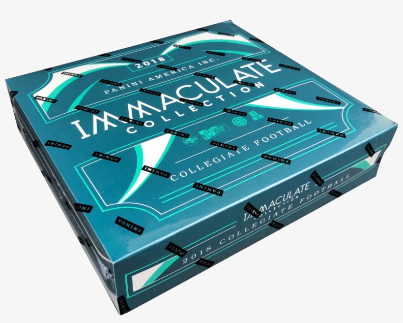 18 Panini Immaculate Collegiate Football - Book Cover, transparent png download