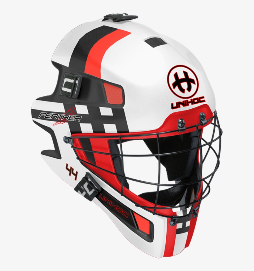Mask Unihoc Feather - Målvaktshjälm Innebandy, transparent png download