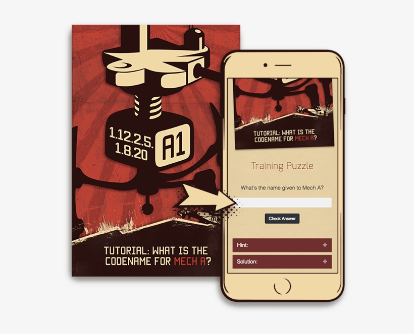 Answer Puzzles On Your Phone - Escape Room, transparent png download