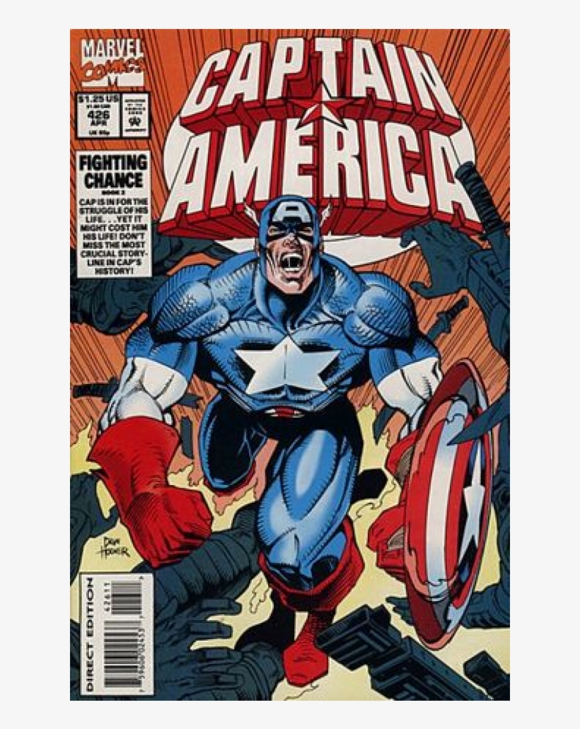Купете Comics 1994-04 Captain America - Captain America: Fighting Chance - Acceptance [book], transparent png download