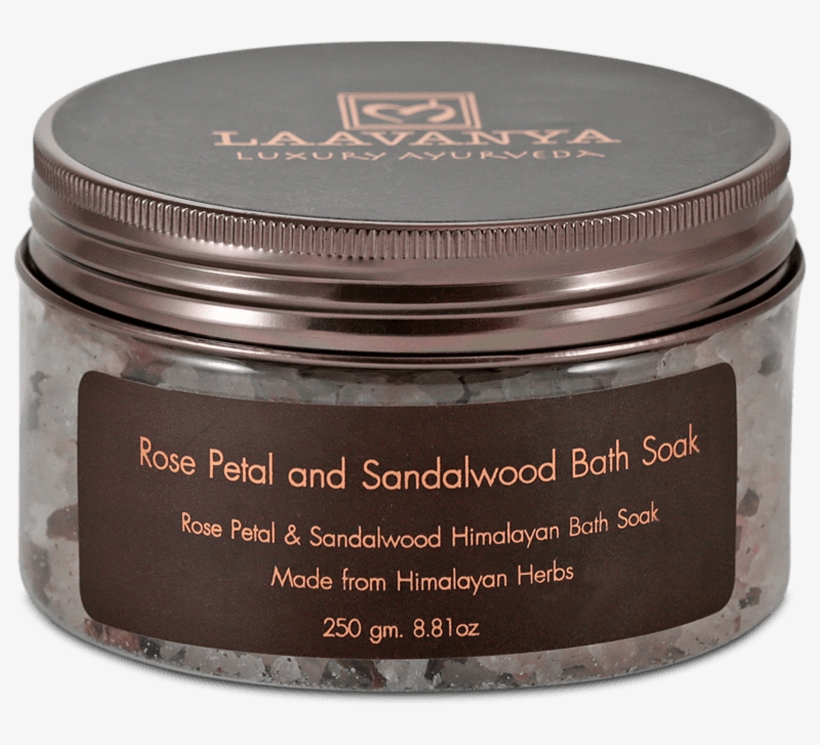 Laavanya Sandalwood & Rose Petal Bath Soaks Kirana - Cosmetics, transparent png download