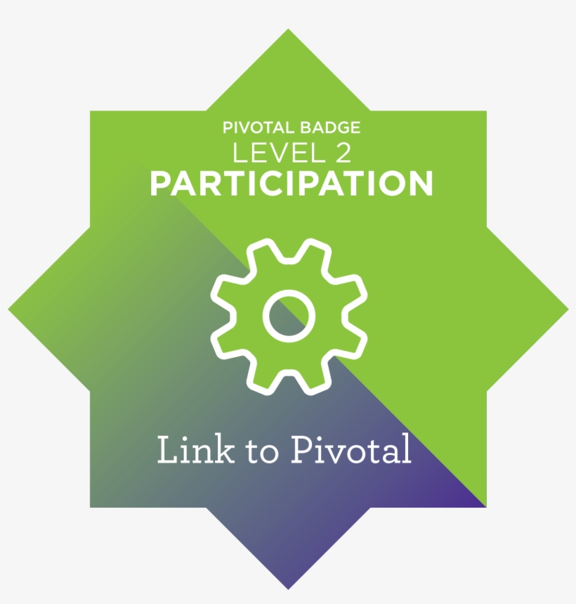 Level 2 Pivotal Badge - Emblem, transparent png download