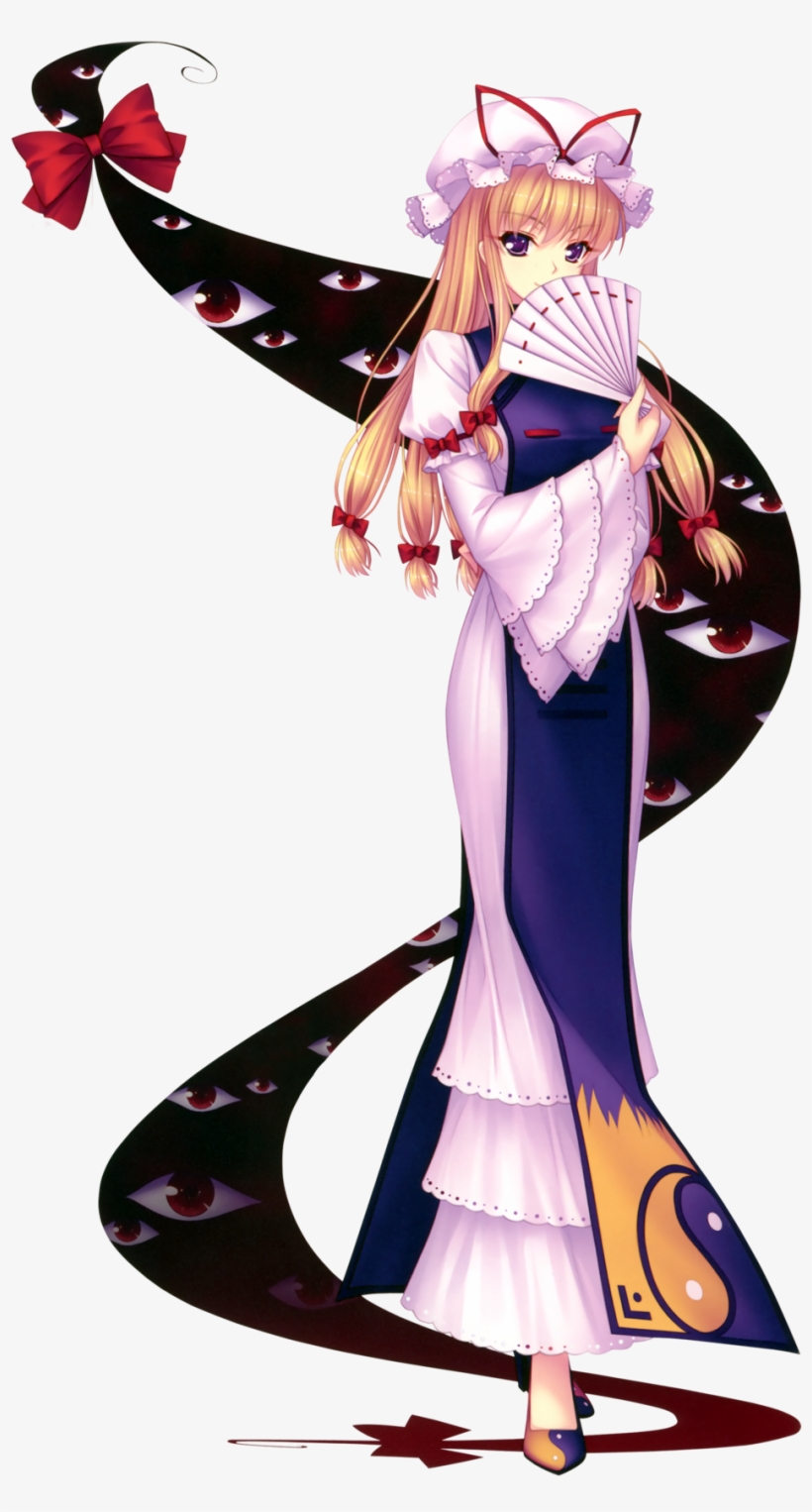 Touhou Render Yukari Yakumo Sayori By Touhouuniverse-d6karkn, transparent png download