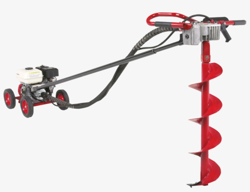 8hp 1 Man Gas Auger Rental - Little Beaver 2 Man Auger, transparent png download