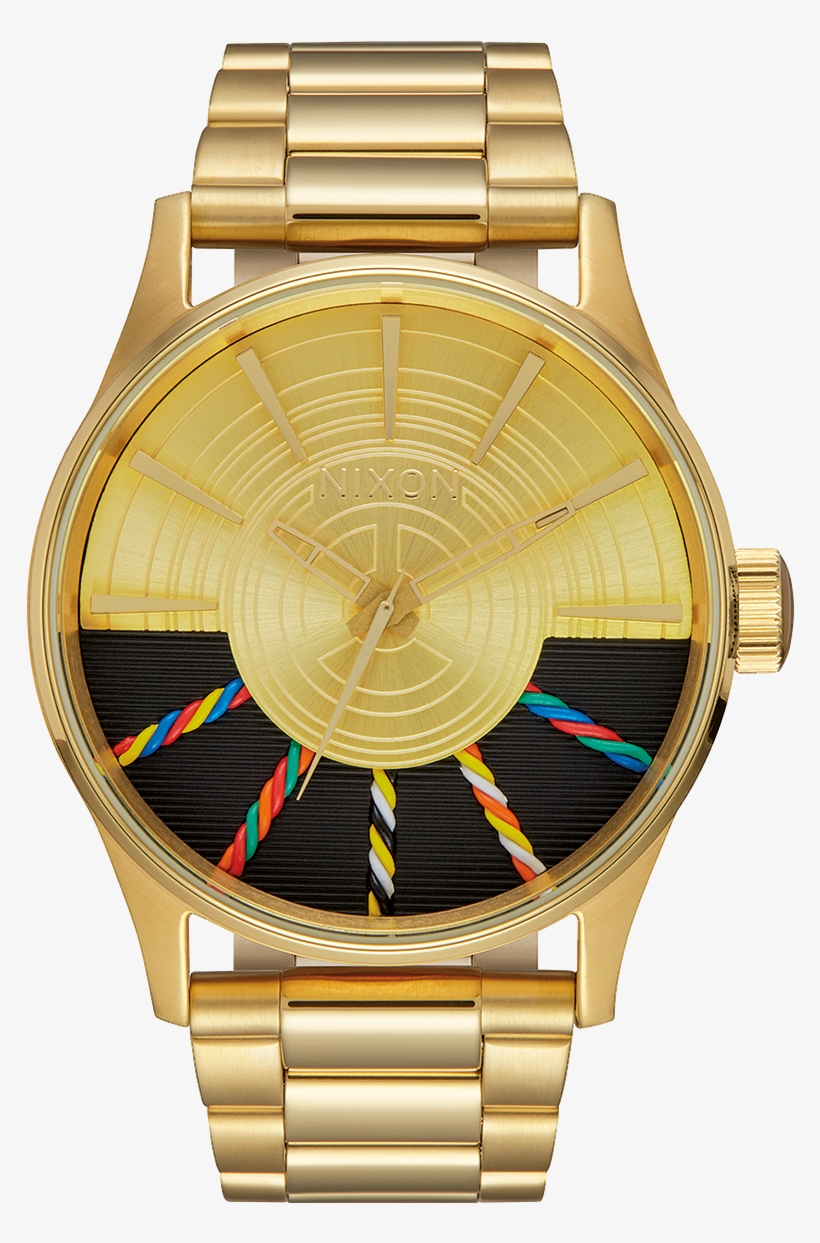 Sentry Ss Star Wars, C-3po Gold - Nixon Star Wars Watch Gold, transparent png download