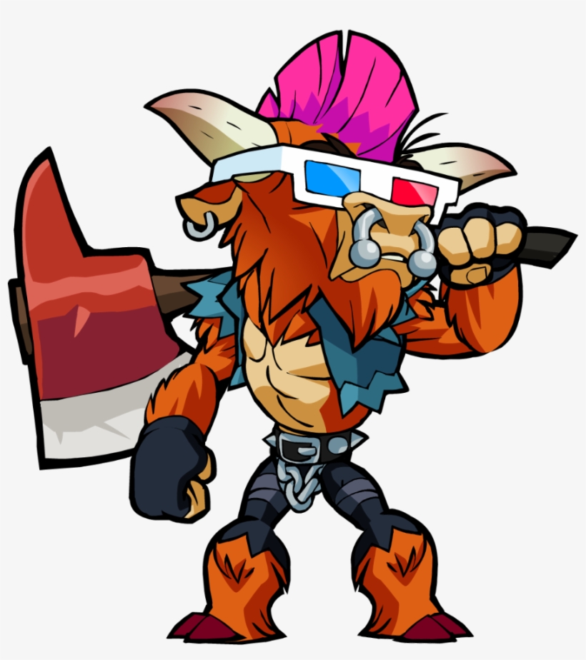 Readytoriotteros - Brawlhalla, transparent png download