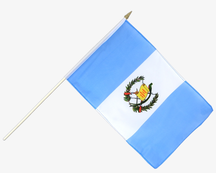 Stick Included For Flag-waving - Bandera De Guatemala Png, transparent png download