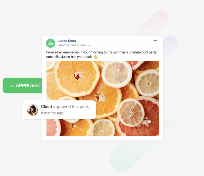 With Clear One-click Approvals, You Know For Sure When - Orange, transparent png download