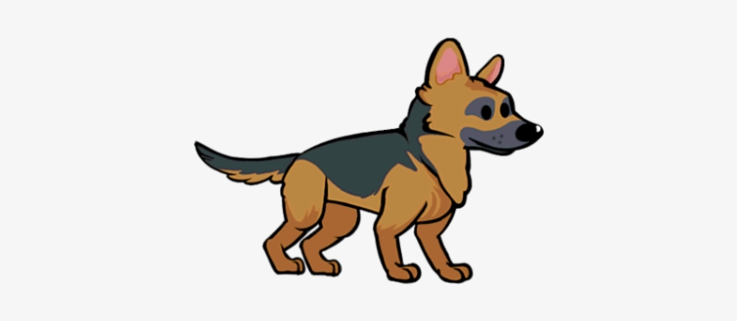 German Shepherd Cartoon Dogmeat Transparent Png 400x300 Free Download On Nicepng
