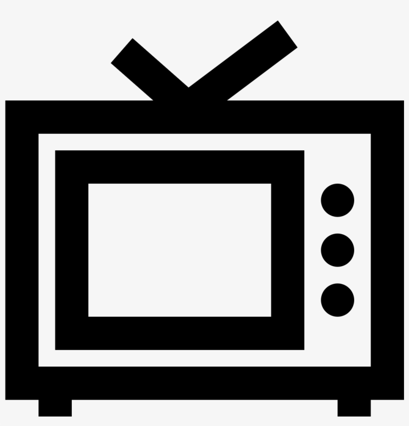 Icona Retro Tv - Television, transparent png download