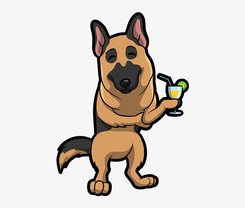 German Shepherd Emoji & Stickers Messages Sticker-3 - German Shepherd Dog Emoji, transparent png download