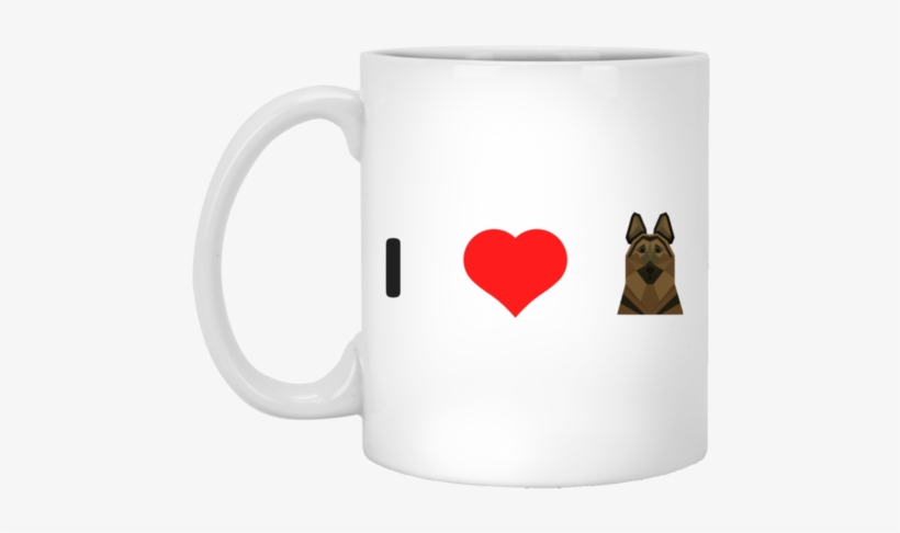 German Shepherd I <3 11 Oz - I M A Software Engineer What People Think, transparent png download