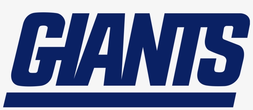 New York Giants Wordmark, transparent png download