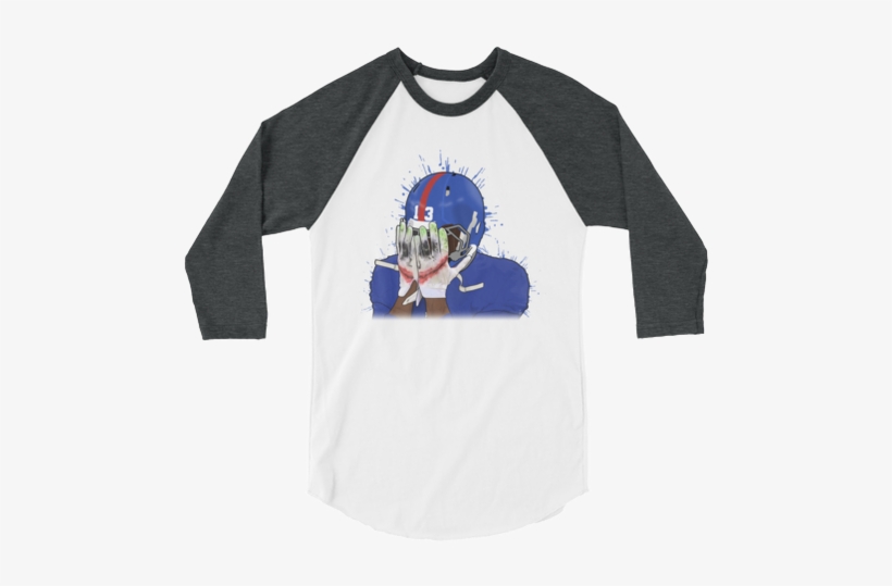 Giants Wr Odell Beckham Jr - Vavinche Haunting Sqaud-baseball Tee Haunting Squad,halloween, transparent png download