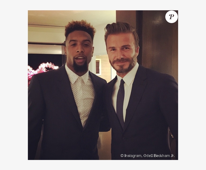 Odell Beckham Jr - Odell Beckham Jr Et Sa Femme, transparent png download