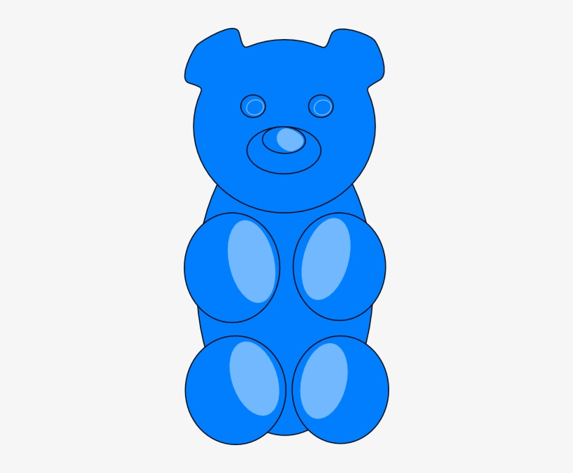 How To Set Use Gummy Bear Outline Svg Vector, transparent png download