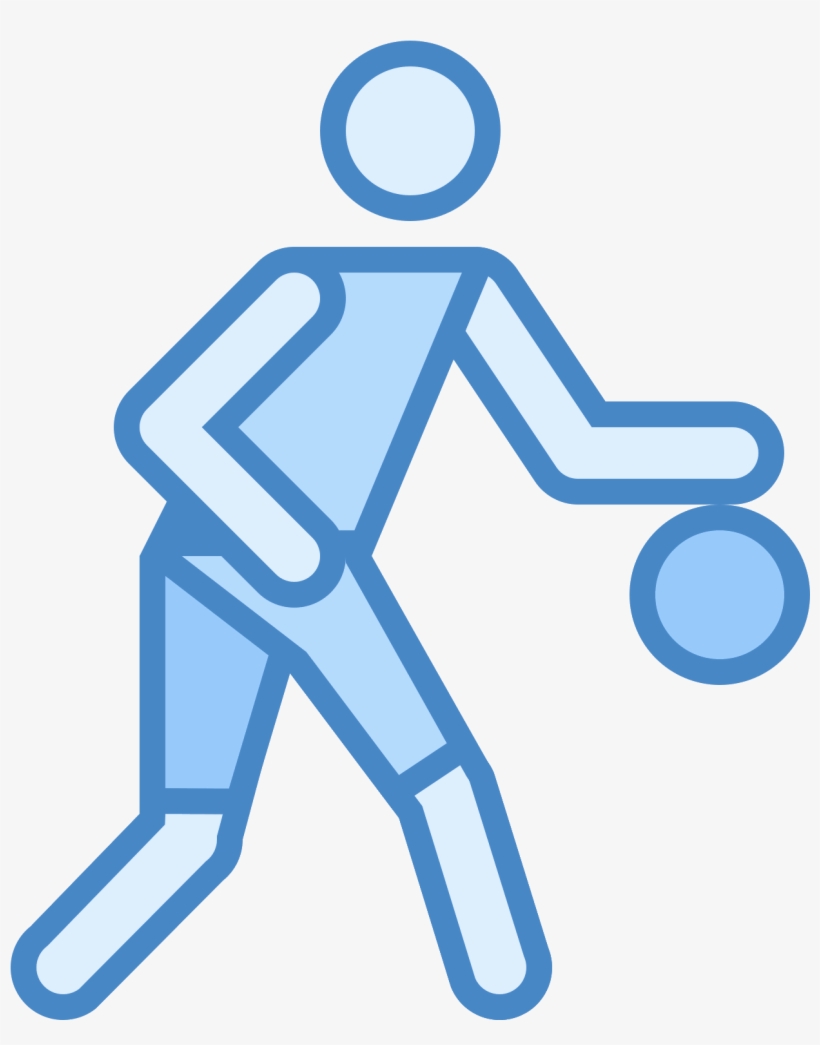 Basketball Player Icon - Basketball, transparent png download