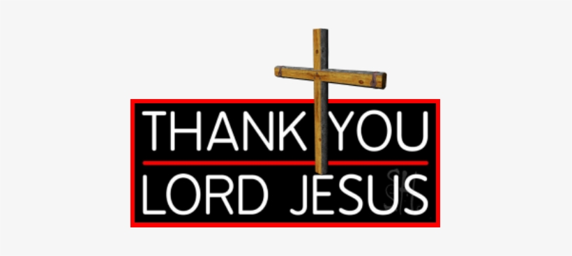Lord Jesus Neon Sign Cross Png │ Got Life Questions - Glq, transparent png download