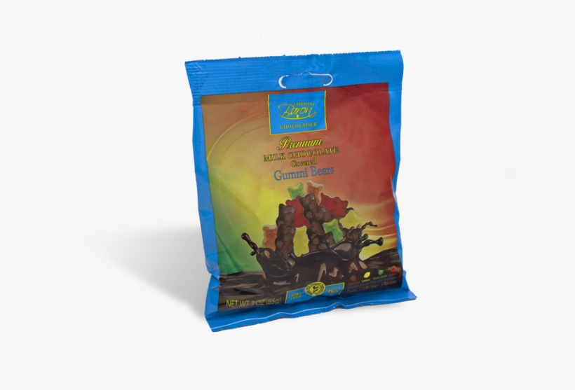 Chocolate Gummy Bears 3oz - Lego, transparent png download