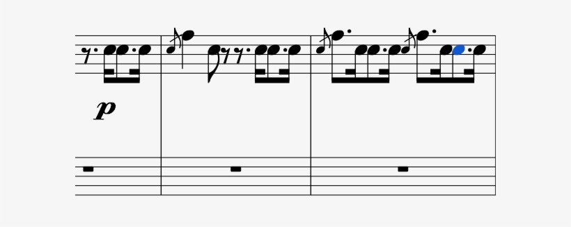What Kind Of Beaming The Piece Calls For, The Dotted - Sheet Music, transparent png download