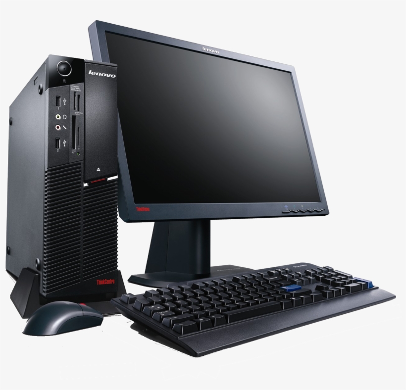 Desktop Png Image - Lenovo Thinkcentre M58e 7491 - Pentium E5300 2.6 Ghz, transparent png download