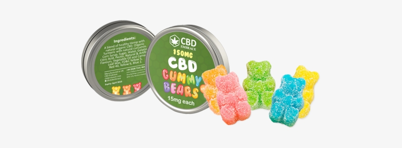 Cbd Gummy Bears - Gummy Bear, transparent png download