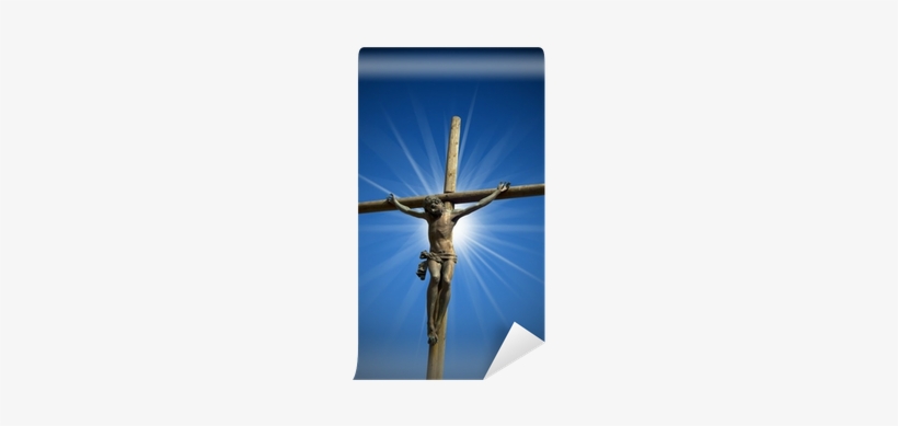 The Jesus On The Cross Wall Mural • Pixers® • We Live - Crucifix, transparent png download