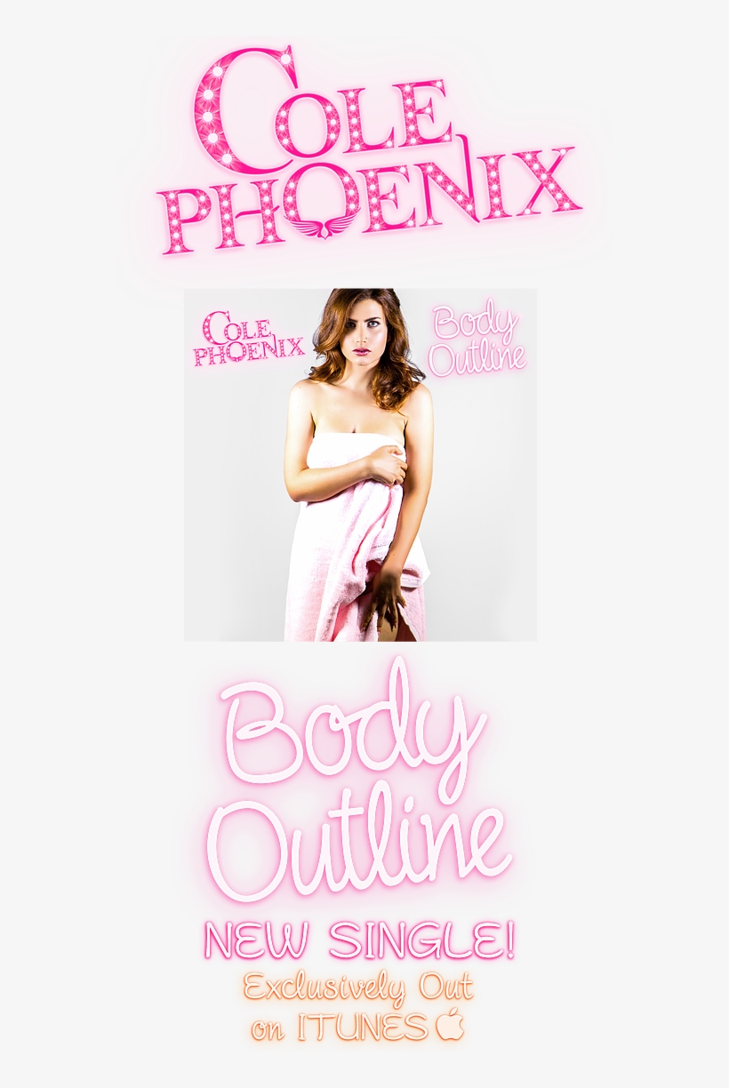 Cole Phoenix New Single 'body Outline' Out Now - Gown, transparent png download