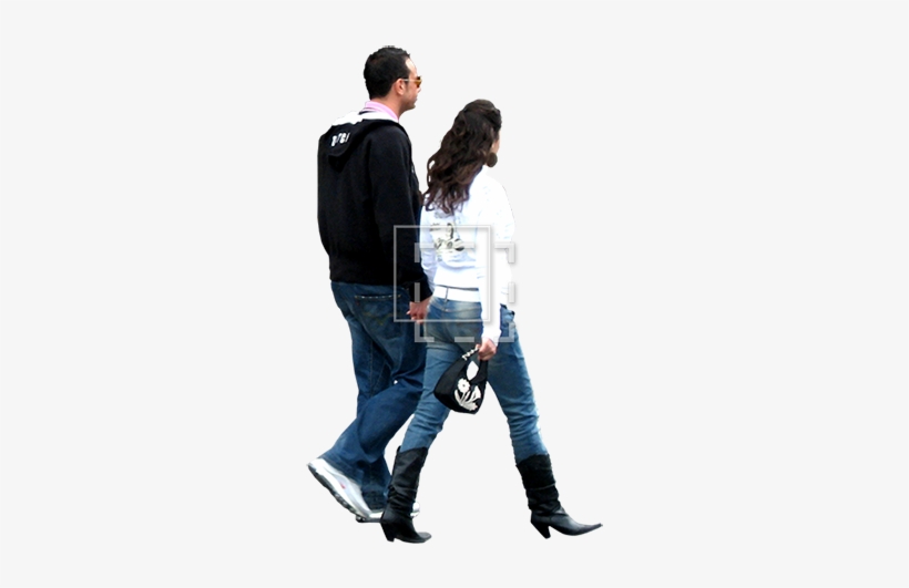 Couple Walking Away Png - Peoples For Photoshop Png, transparent png download