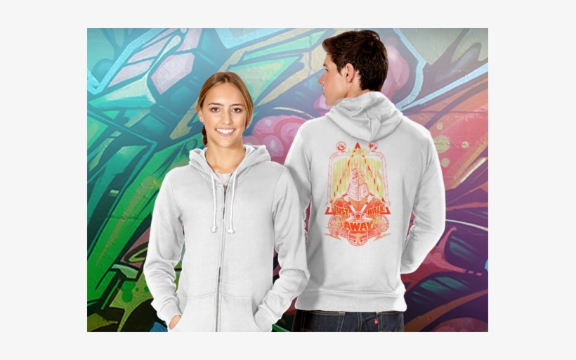 Just Walk Away - Hoodie, transparent png download
