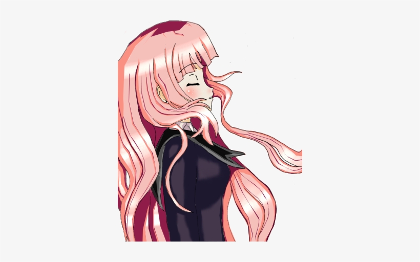 Download Anime Girl Pink Hair Png - Pink Haired Anime Girl Png - HD ...