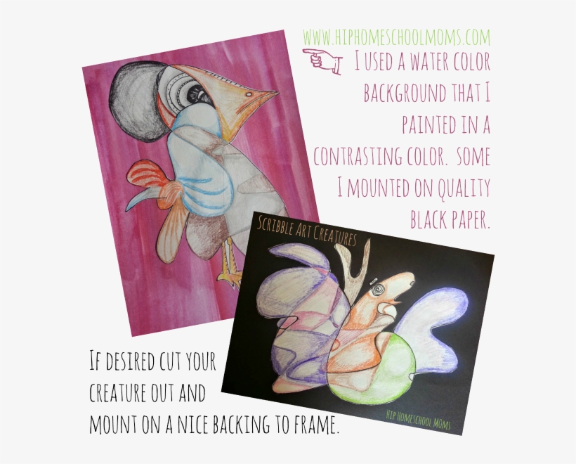 Scribble Creatures - Cartoon, transparent png download