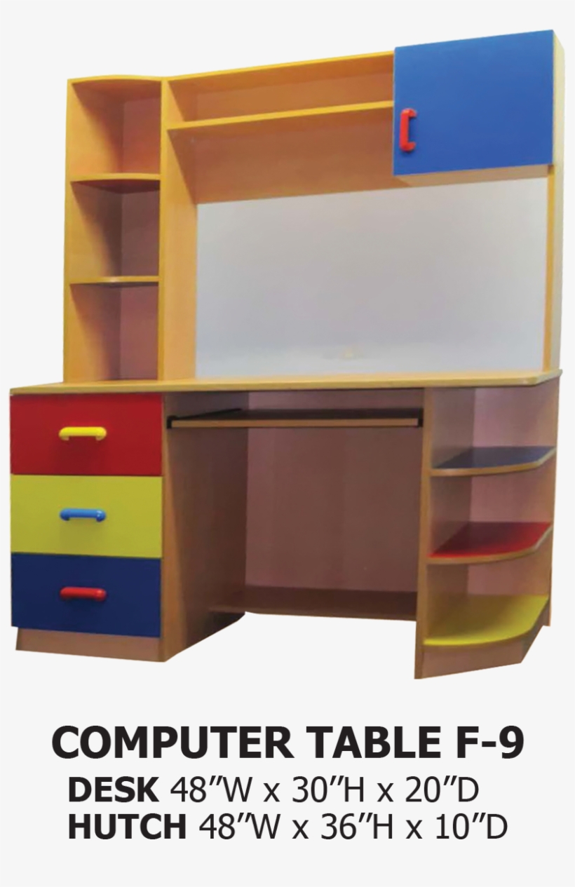 Computer Desk F-9 - Computer Desk, transparent png download