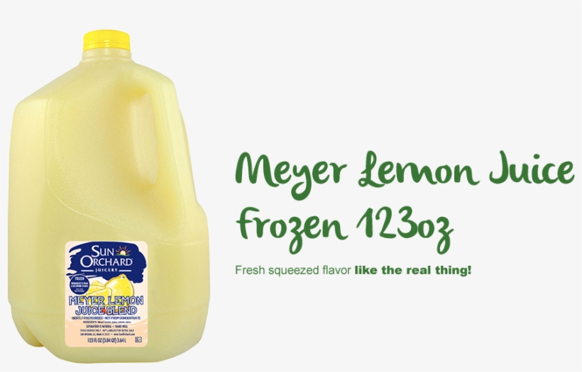 Meyer Lemon Juice - Plastic Bottle, transparent png download