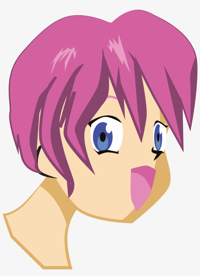 Anime Hair - Happy Anime Boy, transparent png download