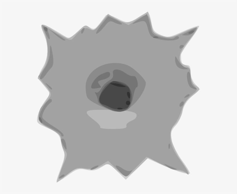 Gunshot Hole Clip Art, transparent png download