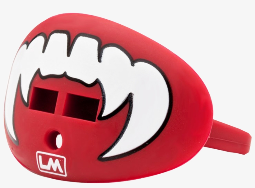 Vampire Fangs Maroon Cardinal - Vampire Mouthguard, transparent png download