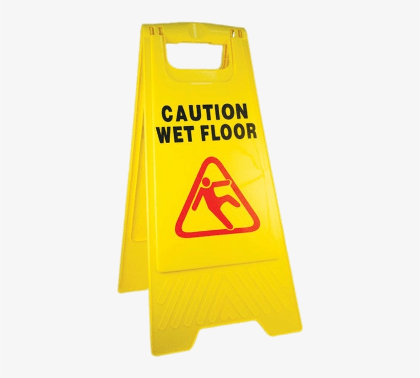 Caution Wet Floor Board - Wet Floor Sign Board, transparent png download