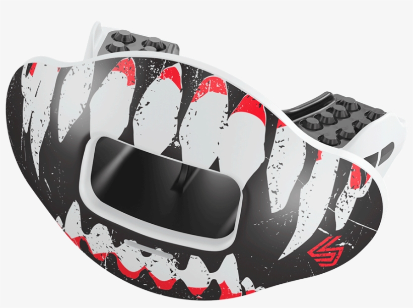 Bloody Fangs Max Airflow Football Mouthguard - Rugby Boot, transparent png download
