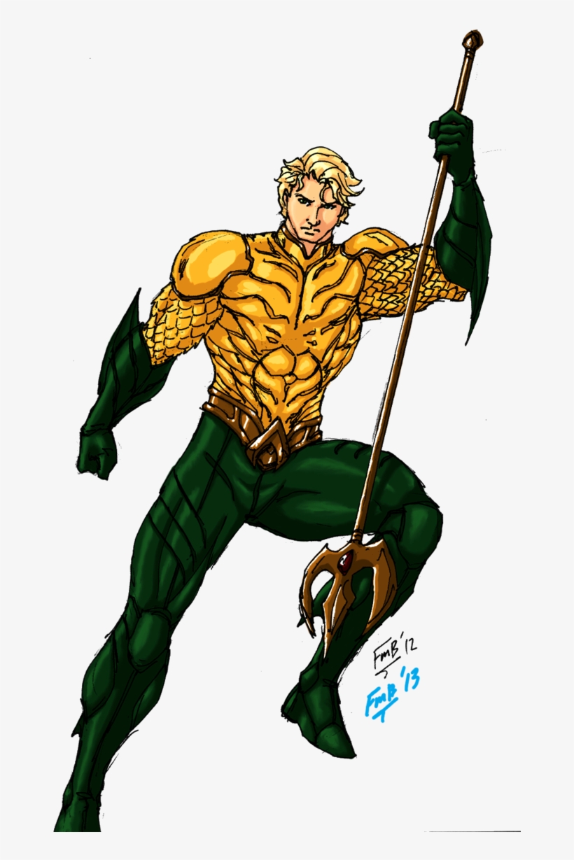 Vector Black And White Download King Of Atlantis By - Aquaman New 52 Transparent, transparent png download