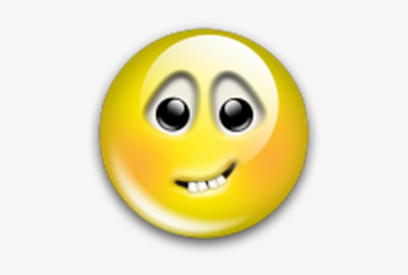 Omg, Why Didn't I Listen To The Angels You Sent To - Embarrassed Smiley Face, transparent png download