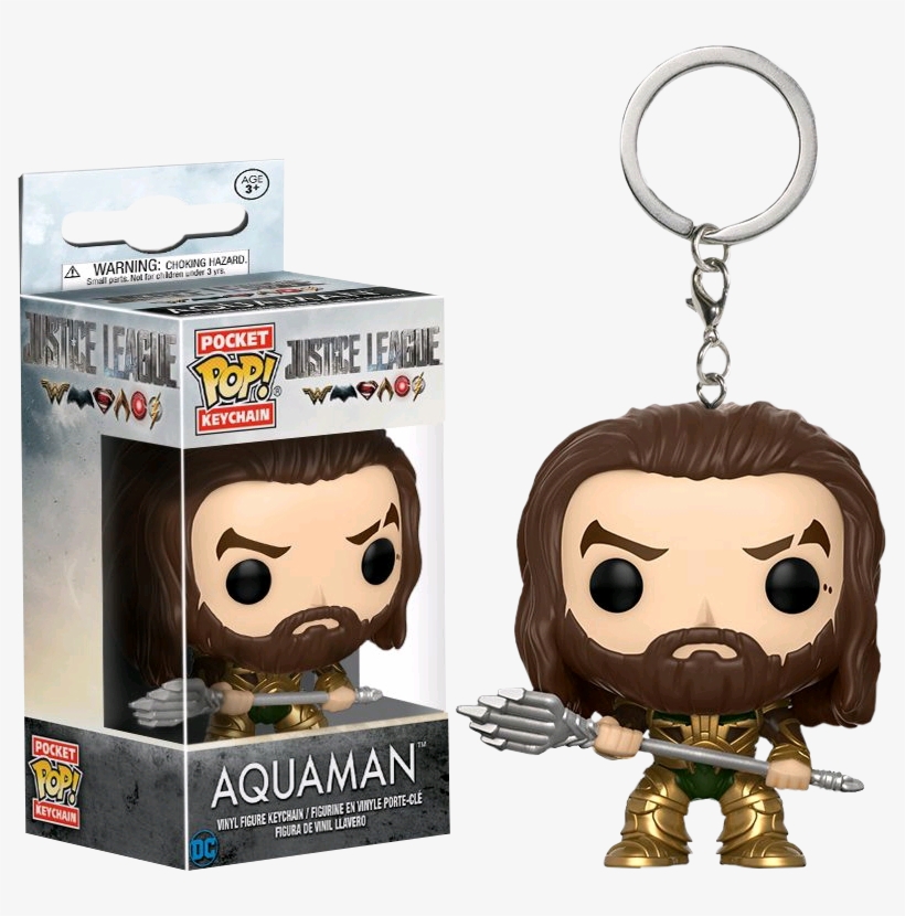 Aquaman Pop Keychain - Funko Pop Keychain Justice League, transparent png download